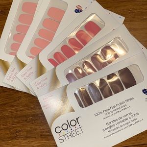 Colorstreet Neutral palette lot of 5!